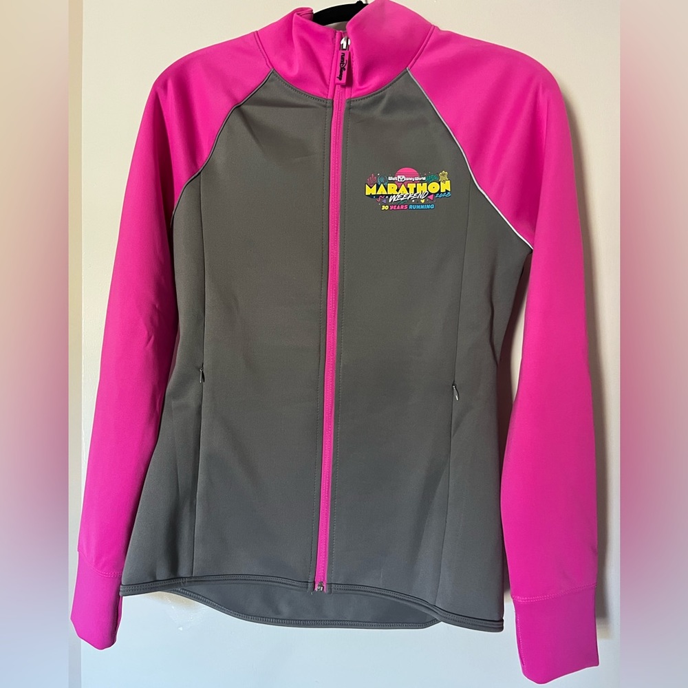 Walt Disney World 2023 marathon weekend zip up jacket.